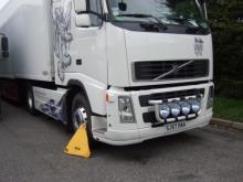 Clamped Lorry