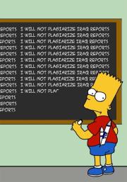 Bart Simpson - Plagiarism
