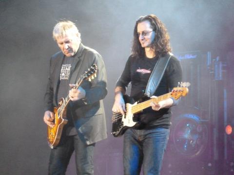 Geddy and Alex at Newcastle
