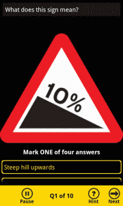 AA Theory Test App for Android