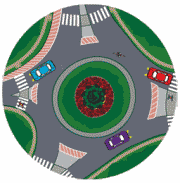 Canadian Roundabout - Canadian highway code