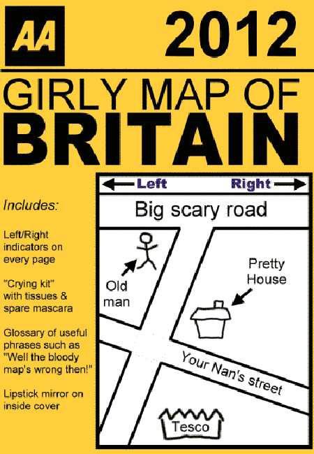 Girly Atlas of Great Britain - 2012 Edition