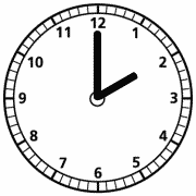 Clock - 2 hour