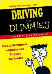 Driving for Dummies - mocked up cover, not the one for the actual book