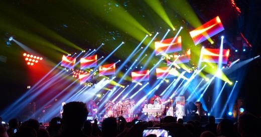 Rush @ Birmingham LG Arena 2013 - Lights