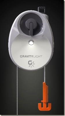 Deciwatt Gravity Light