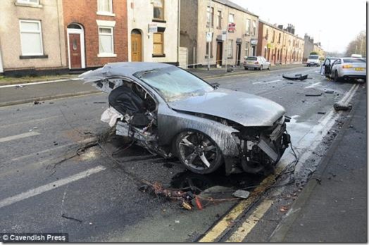 Addil Haroon sliced another car in two, killing the occupant instantly