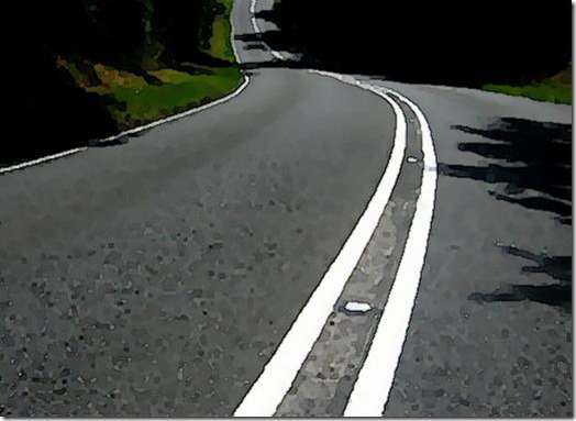 Double white lines