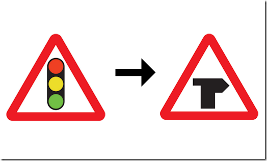 Traffic lights to assumed priority