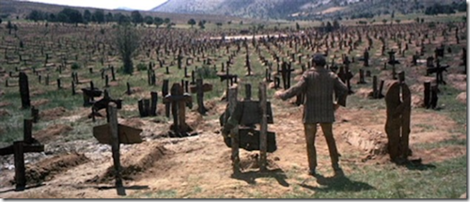 Sad Hill Cemetery in the movie