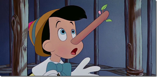 Pinocchio's lie