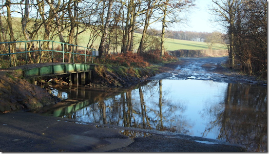 The ford near Oxton