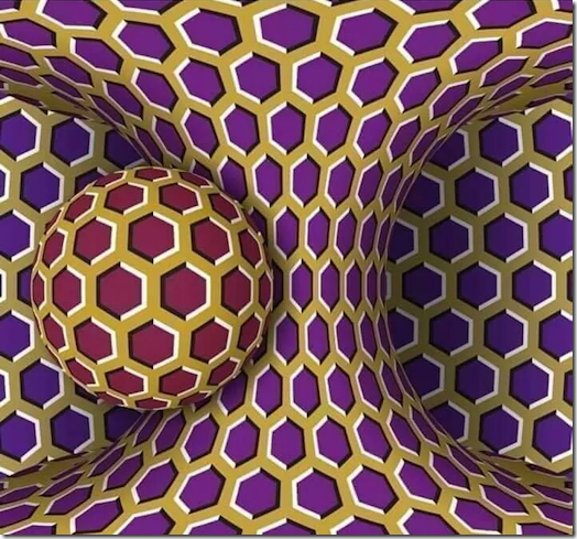 Is it moving... or is it you?